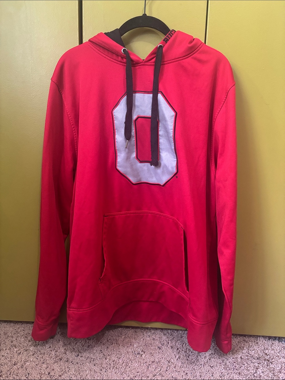 Men's The Ohio State Red Hoodie Large
